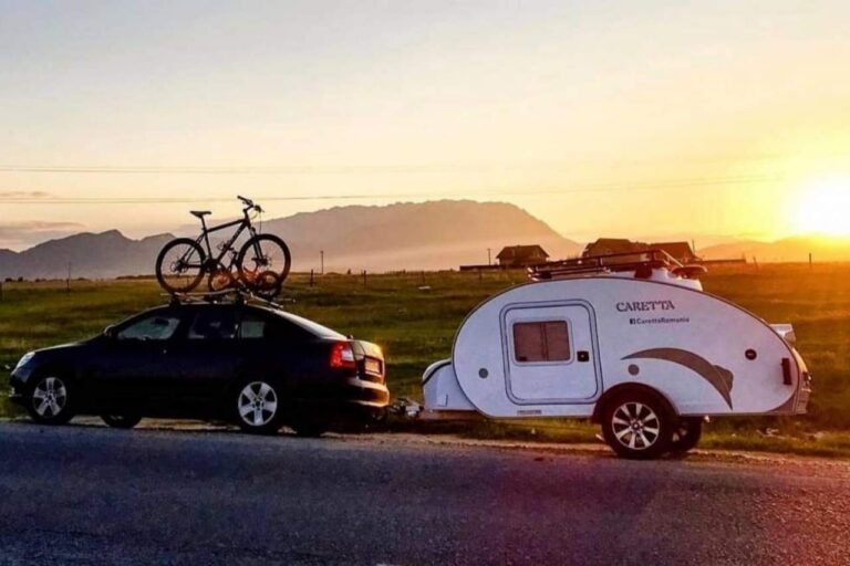 La mini caravana Caretta: La única caravana que se puede utilizar durante todo el año gracias a su aislamiento