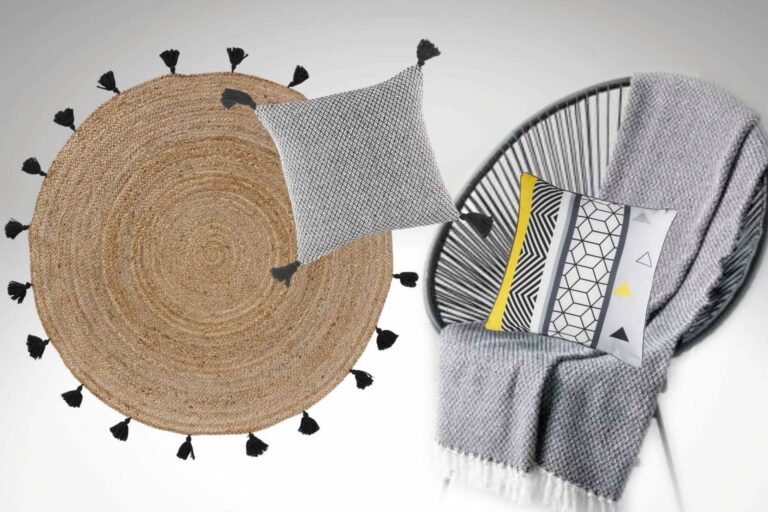 Iglú Tiendas ofrece una combinación de cojines con relleno y fundas de sofá para ambientar el comedor