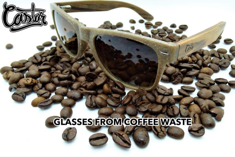 Castor Sunglasses dispone de Way Coffee, las gafas hechas de café natural y lino