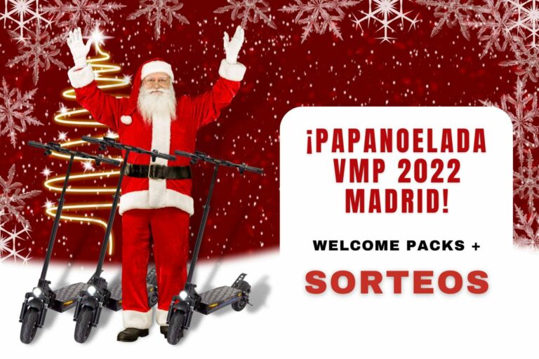 Celebrar la Navidad con la Papanoelada VMP 2022 de HTO Urban Mobility, una empresa referente en el mundo del patinete eléctrico