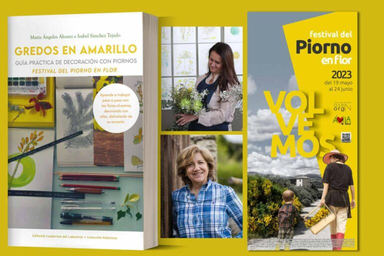 ‘Gredos en amarillo’, el nuevo libro de María Ángeles Álvarez e Isabel Sánchez Tejado, desvela las 23 variedades de piornos de la sierra abulense
