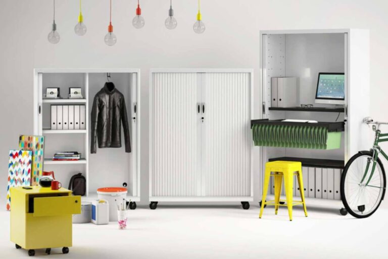 OfficeDeco sobre las ventajas de los armarios metálicos en las oficinas
