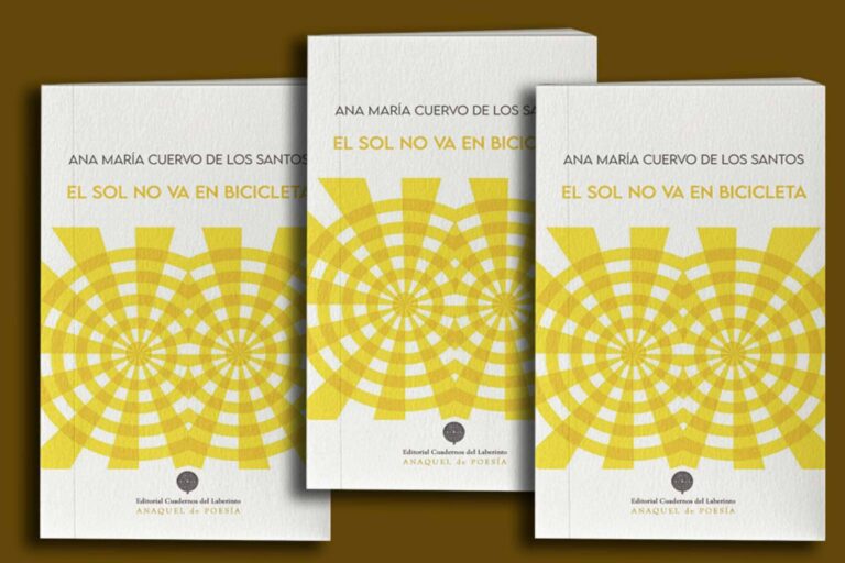 ‘El sol no va en bicicleta’, el nuevo poemario de Ana María Cuervo de los Santos; el vuelo sigue siendo posible