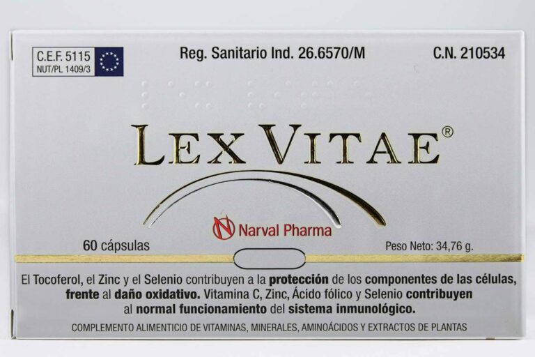 Lex Vitae, antioxidante oral para cuidarse desde el interior